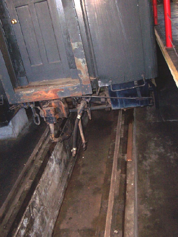 Inspection Pit and Passenger Car